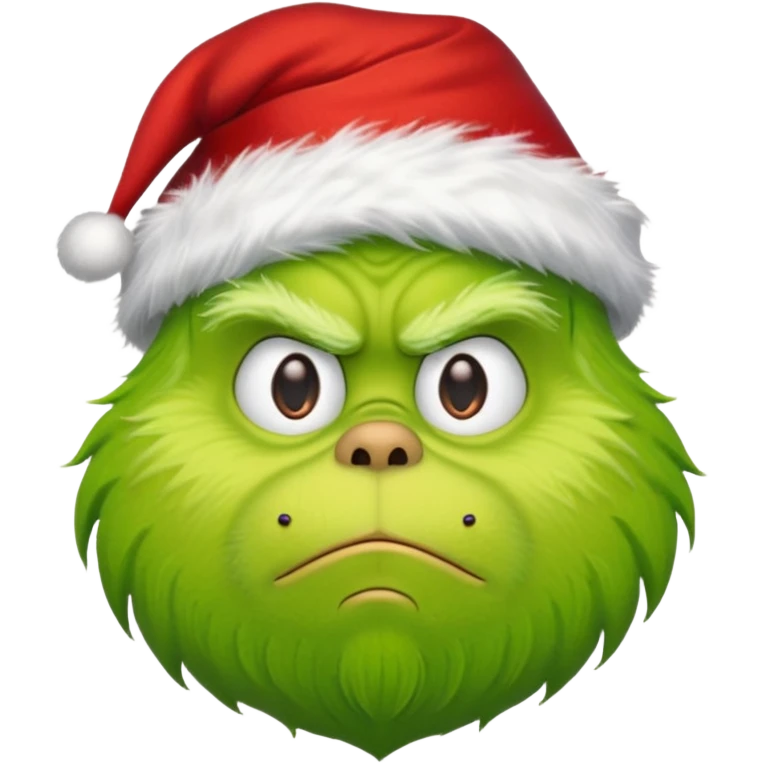 The Grinch emoji