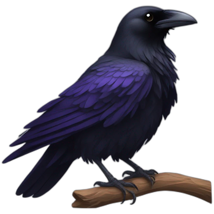 Raven emoji