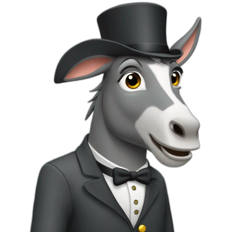 donkey conductor emoji