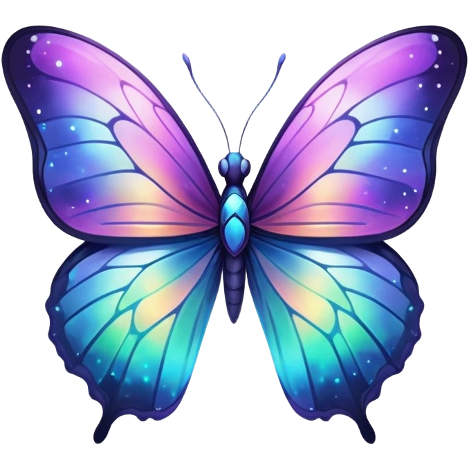 Nebula Butterfly emoji
