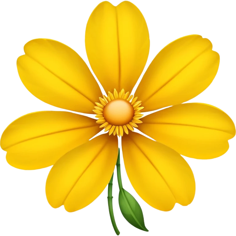 yellow flower emoji