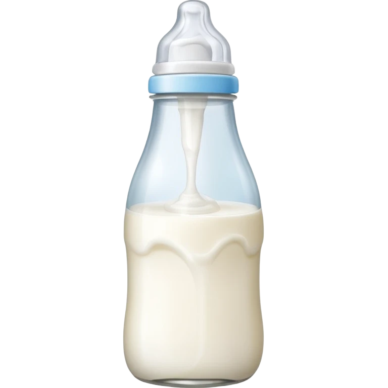 Baby bottle full emoji