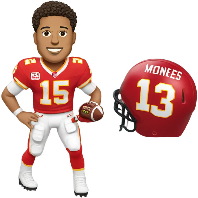 patrick mahomes bundle--a-rooskidoo emoji