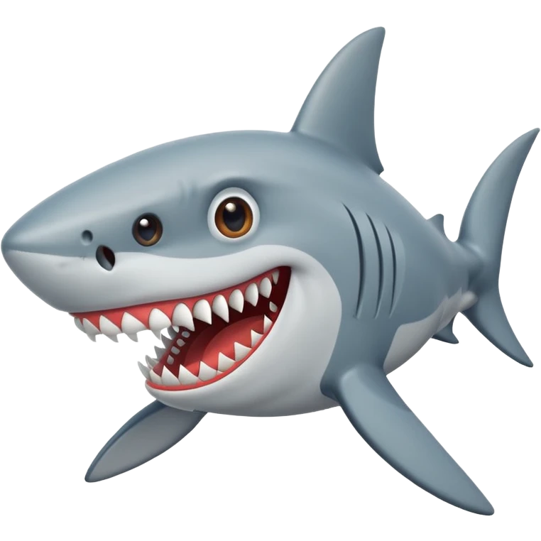 Stupid shark emoji