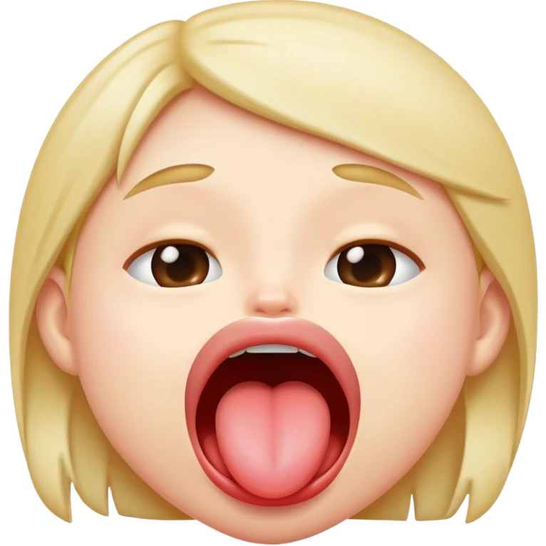 sticking tongue out emoji