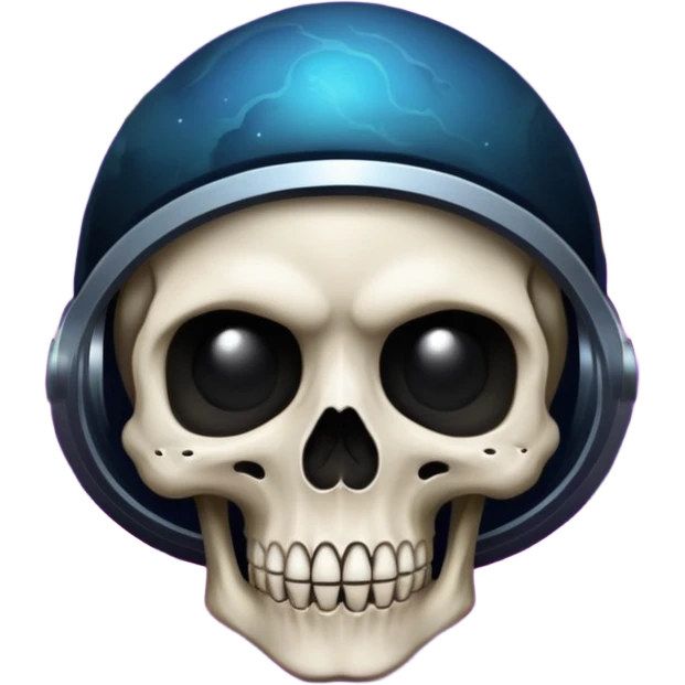 image of deep space, with planets, stars an a galaxy, in the style of your bleeding skull art. With a black background emoji