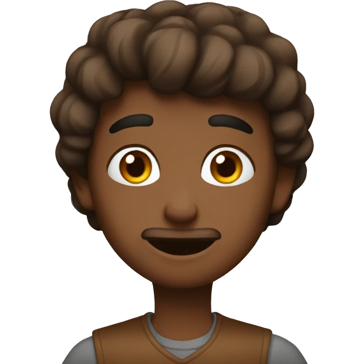 Brown  emoji
