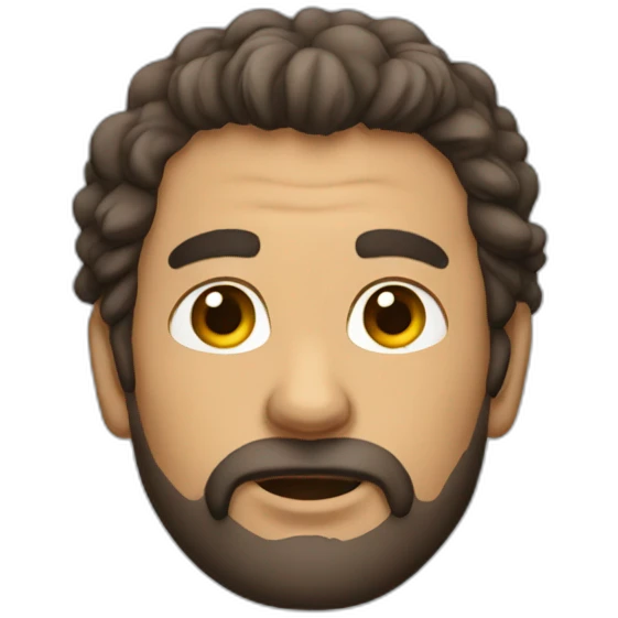 hairy chested man emoji