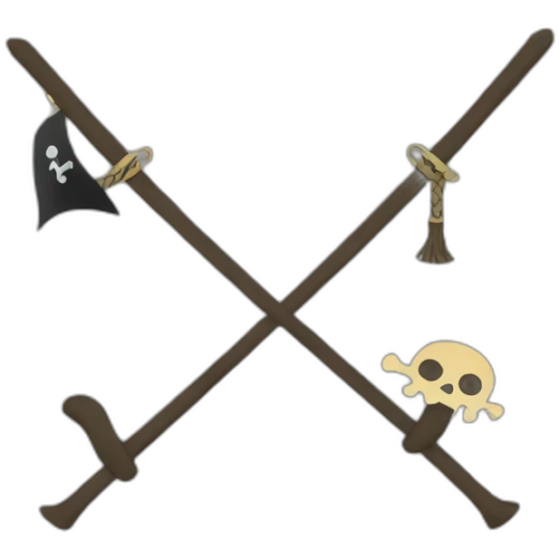 Pirate flag One Piece emoji