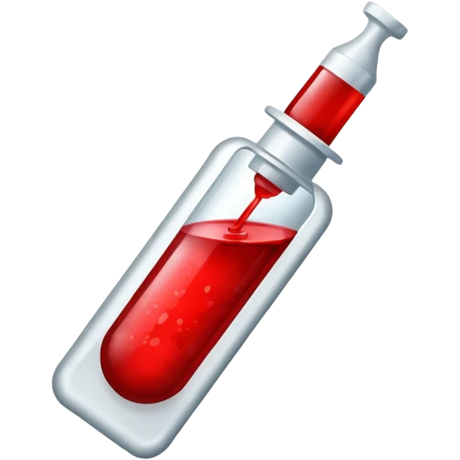 Blood sample  emoji