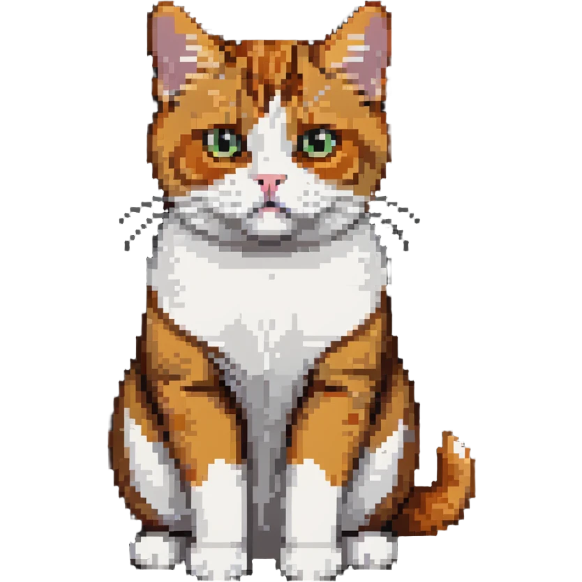 Ginger cat, black and white cat, calico cat, British shorthair cat emoji