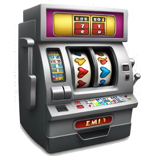 anthropomorphic slot machine  emoji
