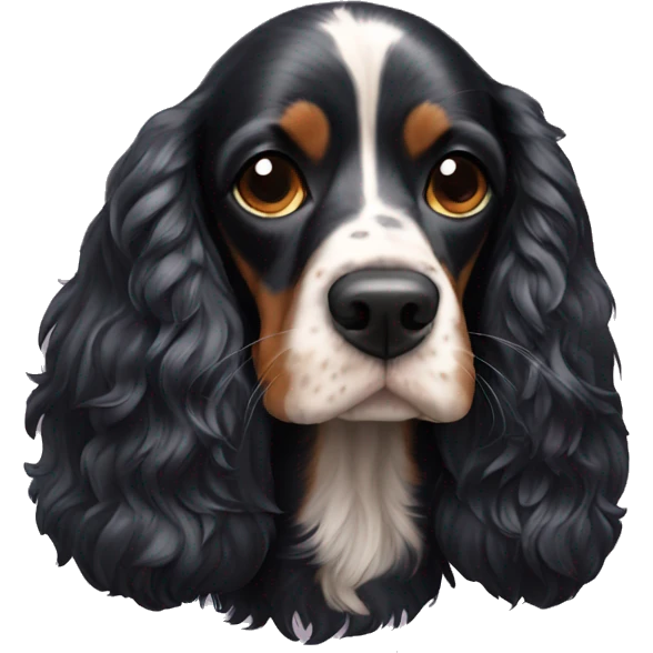 English cocker spaniel emoji