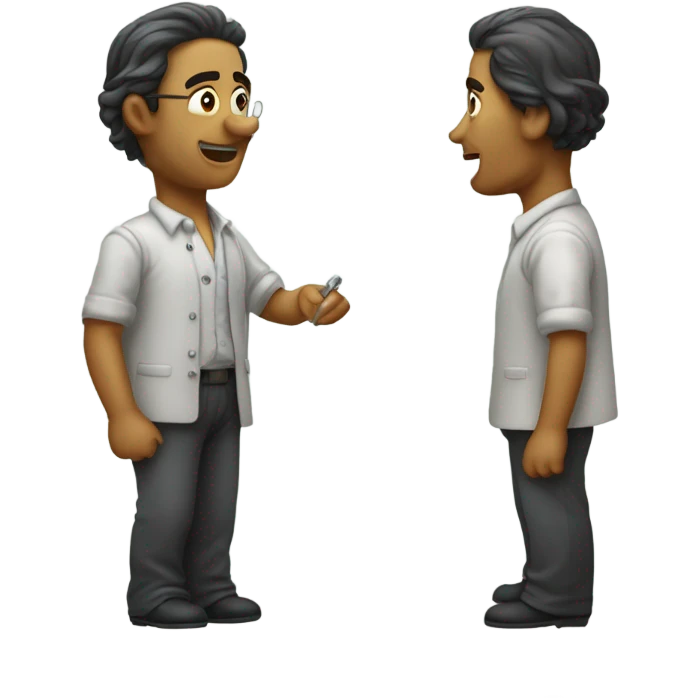 gostaria de uma pessoa com estabilizador na mão trabalhando emoji
