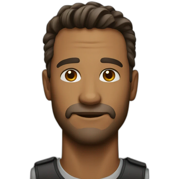 Handsome man emoji