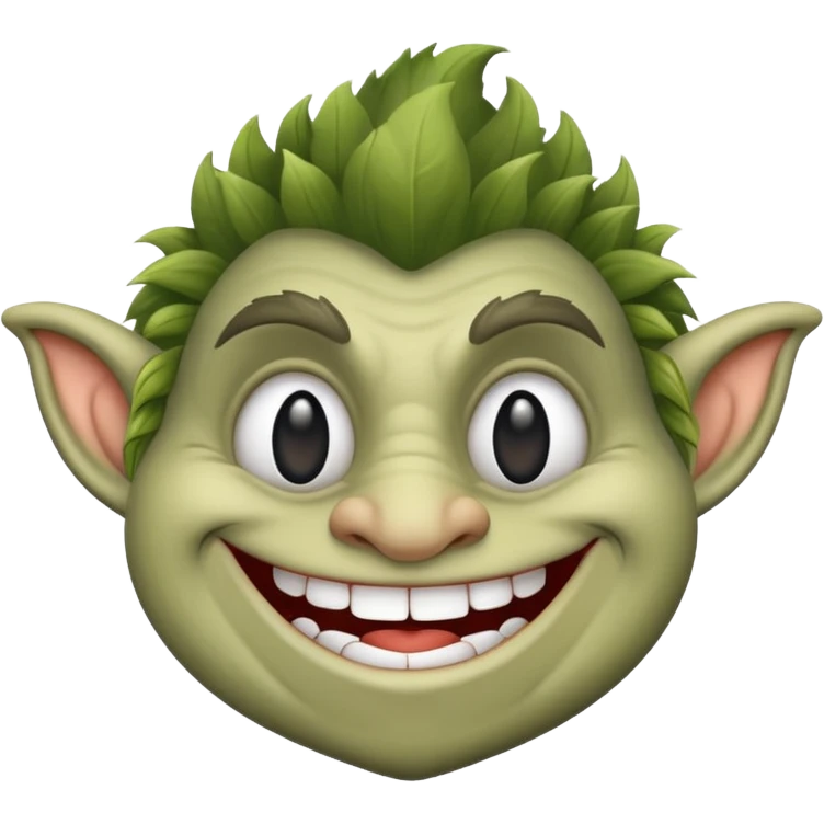 Troll face emoji