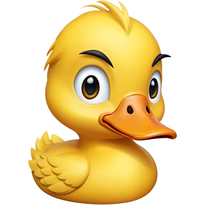 Pato chorando  emoji