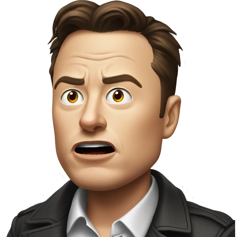 angry Elon musk emoji