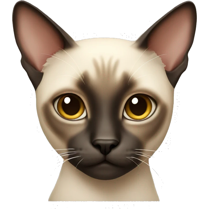 Siamese cat emoji