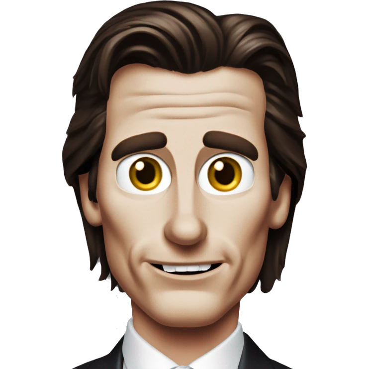 Patrick Bateman Christian bale Donald Duck  emoji