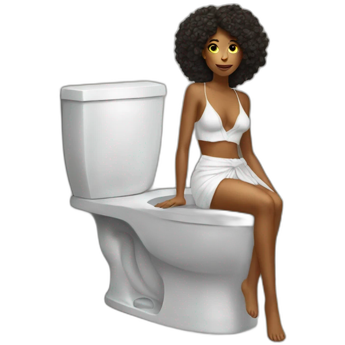 Toilet-paradise-woman-god-goddess emoji