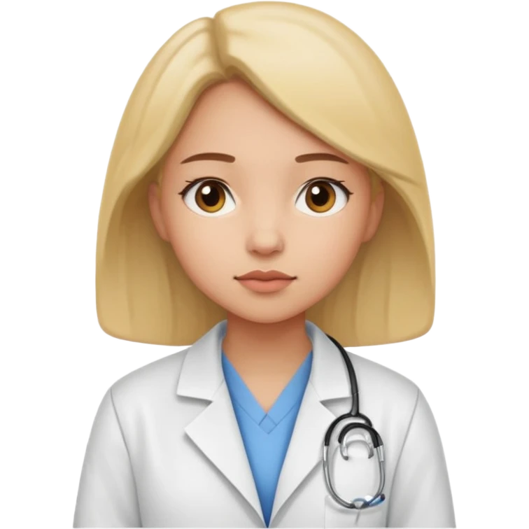 The cosmetologist girl was thinking emoji