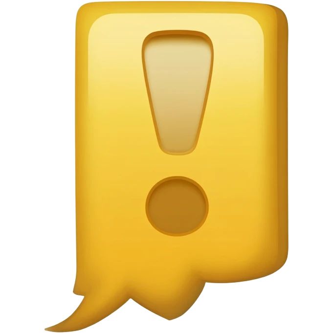 exclamación emoji