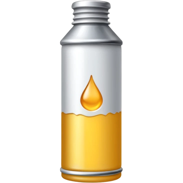 a white color oil paint tube emoji