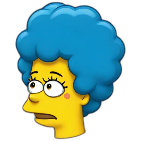 Marge simpson emoji