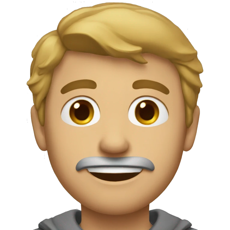 Удивлённый енот emoji