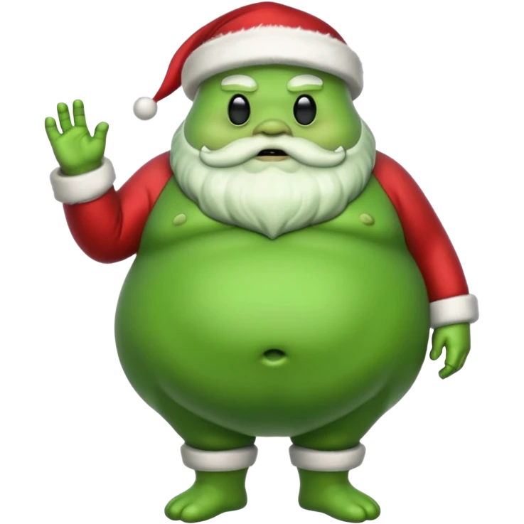 fat  santa alien full body 
   emoji