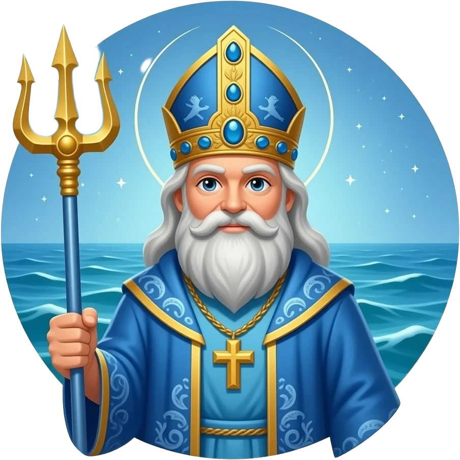 High priest of neptune emoji