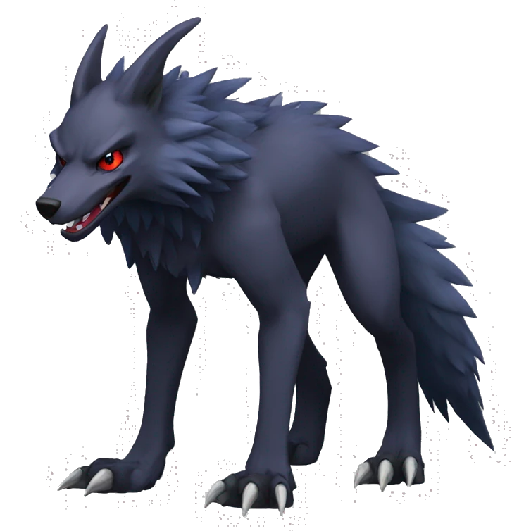 Nargacuga-Sergal-Zoroark full body emoji