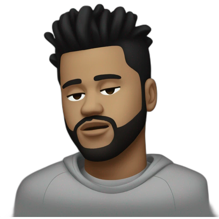 The weeknd qui dort emoji