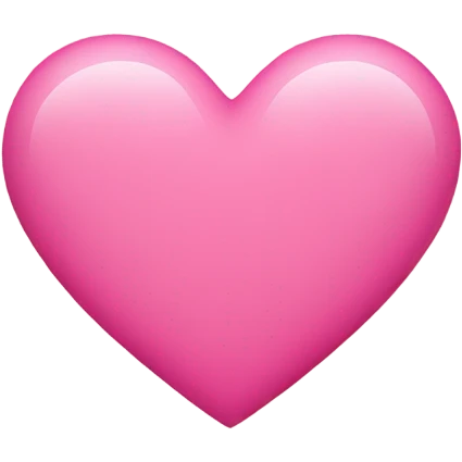 Pink heart emoji