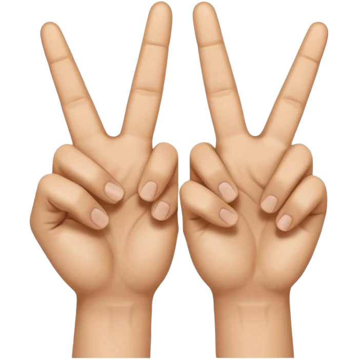 Something similar to this emoji "✌️" with let it show that it is made with AI emoji