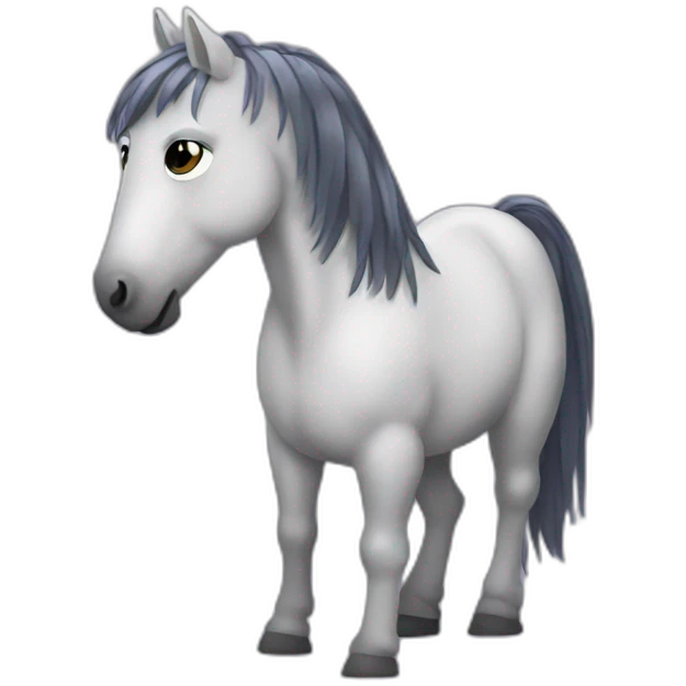 disco horse emoji