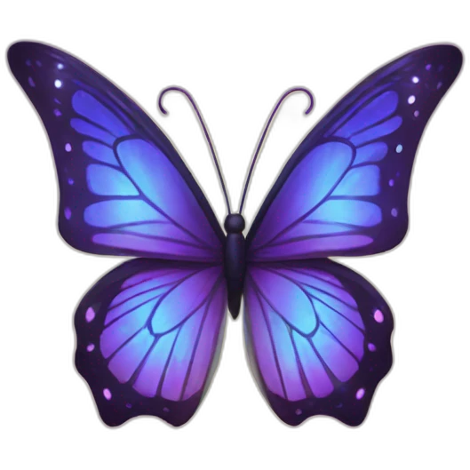 magical butterfly emoji