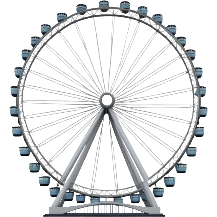 London Eye ferris wheel emoji