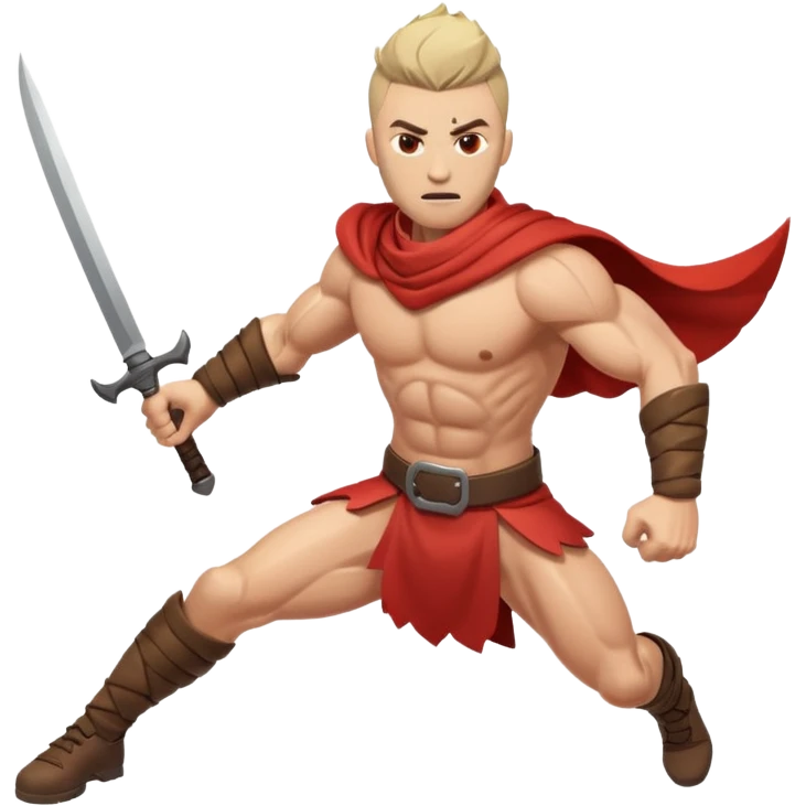 Flying Knife Warrior emoji