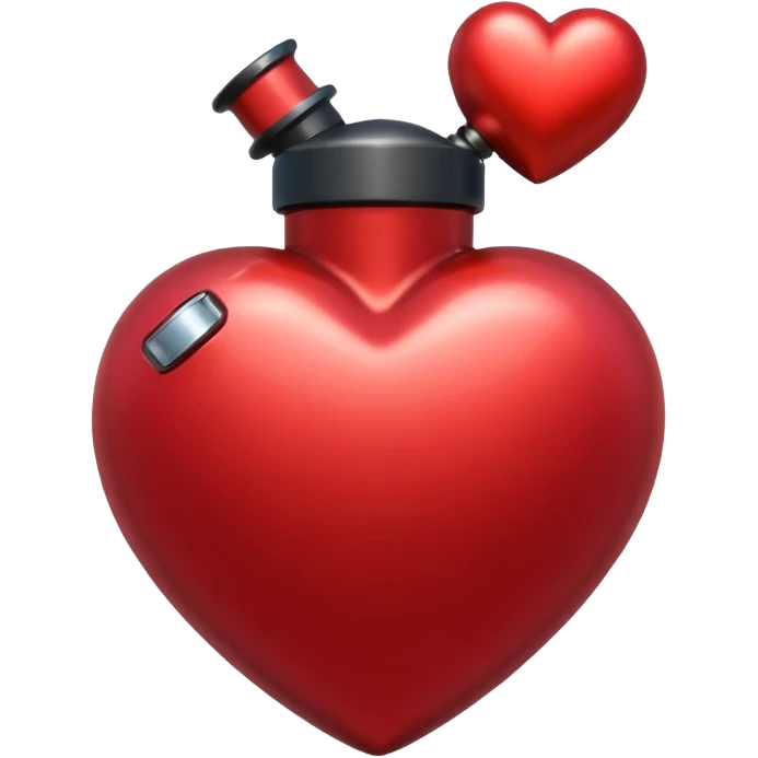 Heart bomb emoji