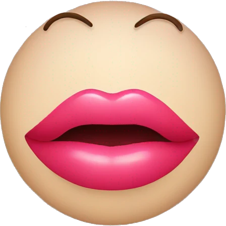 Lips emoji