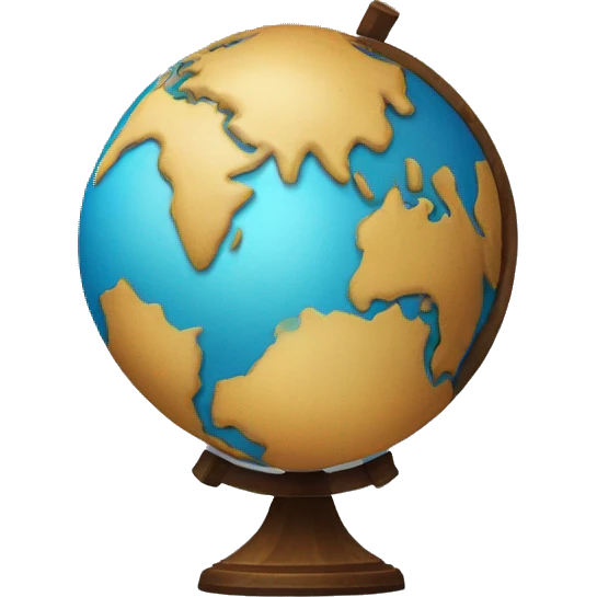 I want to make an emote or a gif that makes globe that rotates emoji
