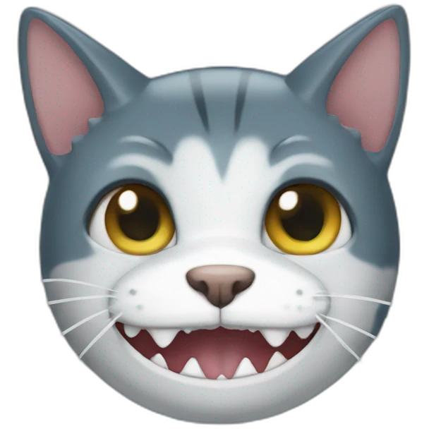 shark cat emoji