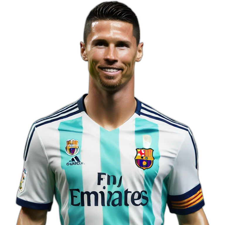 Ronaldo kill Messi emoji