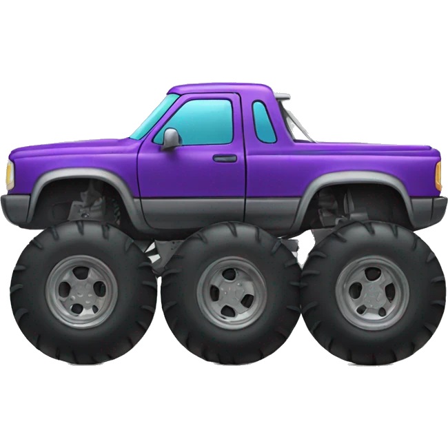 Monster truck emoji