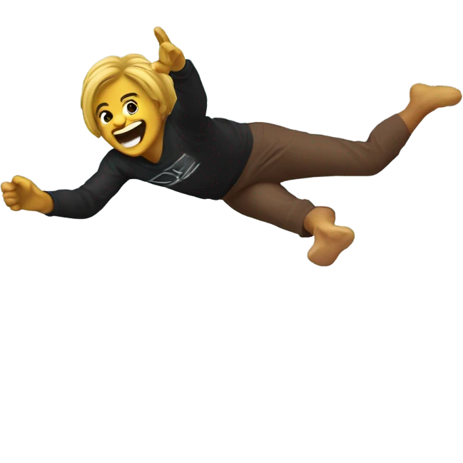 gimnas doing a backflip emoji