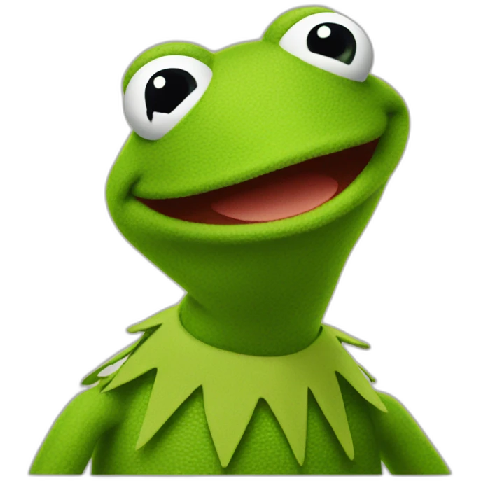 Kermit the frog emoji