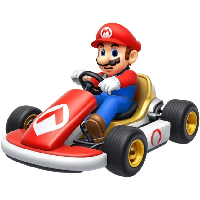 mario kart running emoji