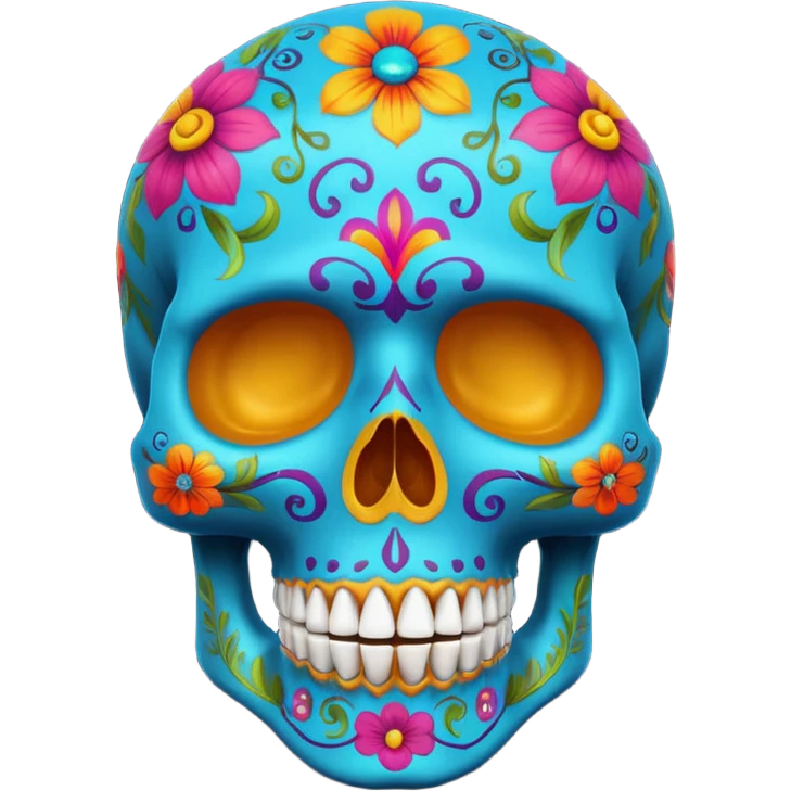 Calavera insana emoji